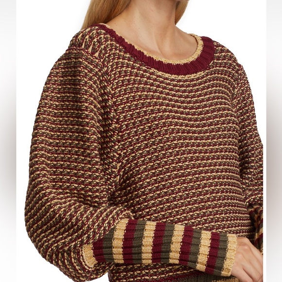 NWT $345 Ramy Brook Womens Hadar Sweater, Red size XS S M L - Picture 9 of 13